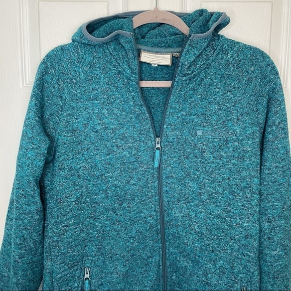 MOUNTAIN Warehouse Blue Zip Up Fleece Jacket 8 - Picture 2 of 6